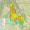 Idaho SWE % by Basin